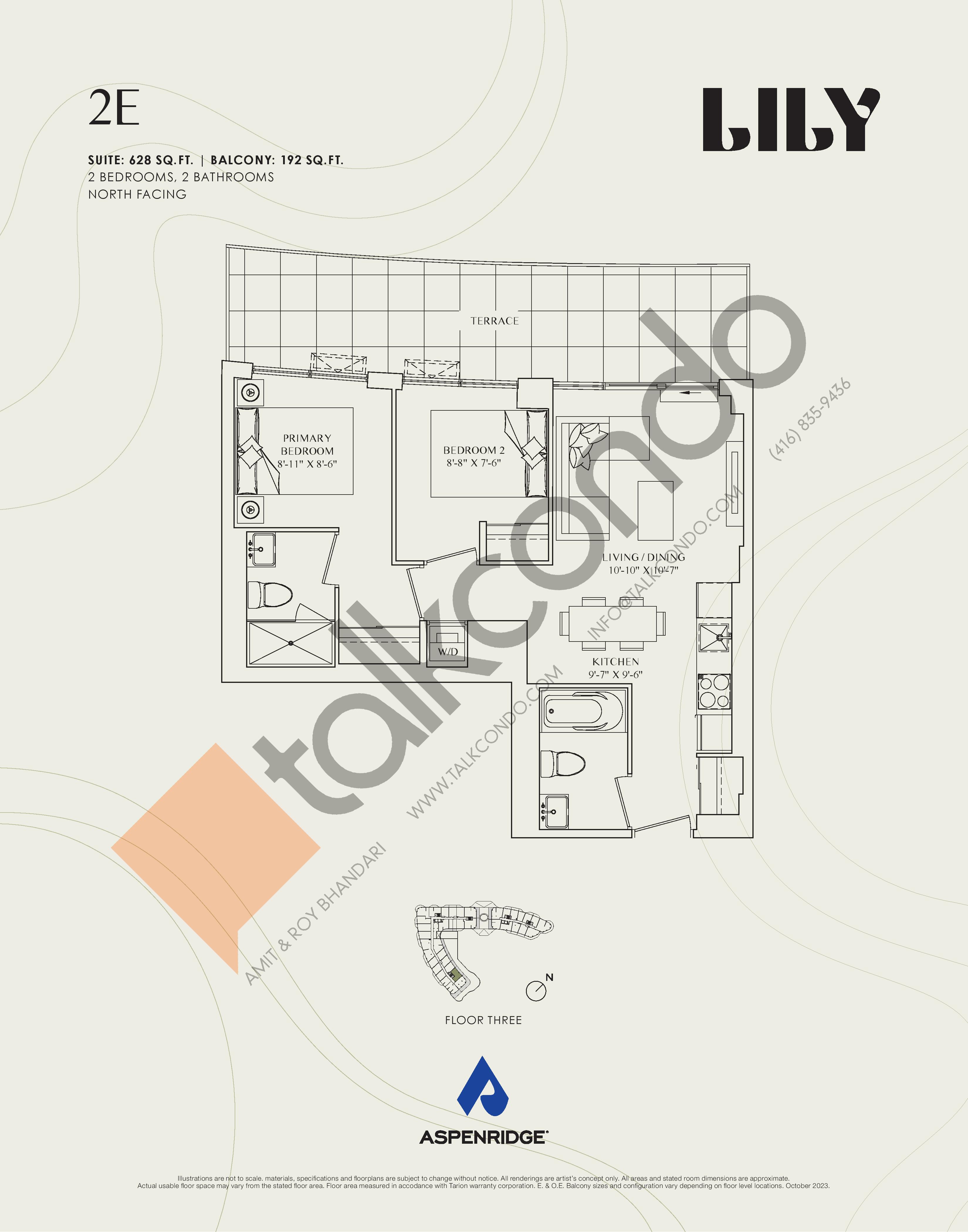 Lily At Crosstown Condos Floor Plans Prices Availability Talkcondo